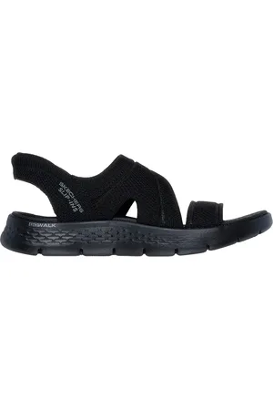 Skechers Sandali Slip-Ins Neri GO WALK FLEX SANDAL ENTICING