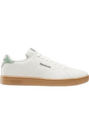 Reebok Sneakers Bianche con Suola Marrone Court Clean