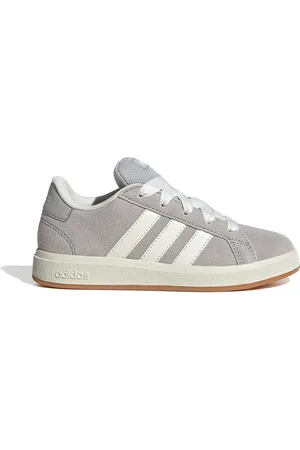 adidas Sneakers Grigie con Tomaia in Pelle GRAND COURT 00s K