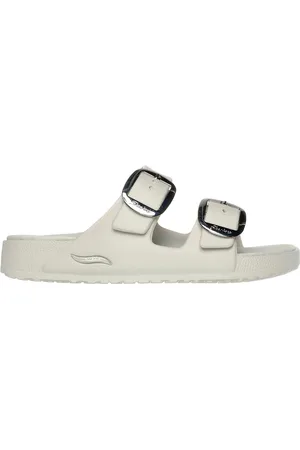 Skechers Ciabatte Beige Foamies: Arch Fit Cali Breeze Gold Star