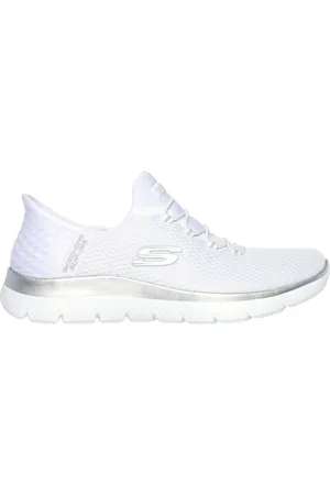 Skechers Sneakers Bianche Hands Free Slip-ins Summits Diamond Dream