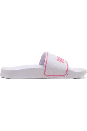 PUMA Ciabatte Rosa e Bianche LEADCAT 20 JR