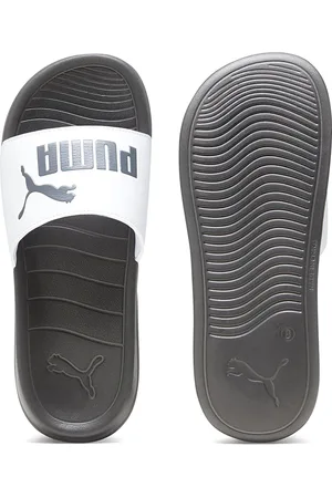 PUMA Ciabatte Bianche e Nere POPCAT 20
