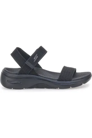 Skechers Sandali Neri Vegan GO WALK ARCH FIT 2.0 SANDAL ANNIE