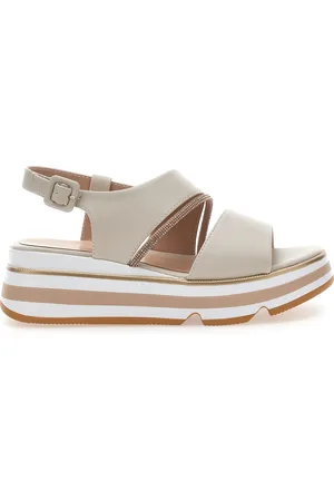 MARIELLA BURANI Sandali Con Fasce Elastiche e Platform K11010