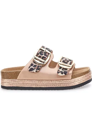 Superga Ciabatte Rosa con Doppia Fascia Con Platfrom S11U421