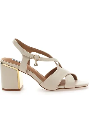 MARIELLA BURANI Sandali Eleganti con Tacco Largo e Dettaglio Gioiello Marcella Burani 51211