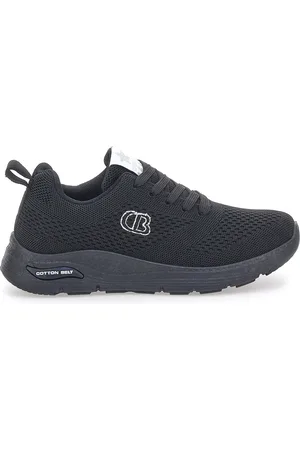 COTTON BELT Sneakers Nere con Tomaia in Mesh ELLIE