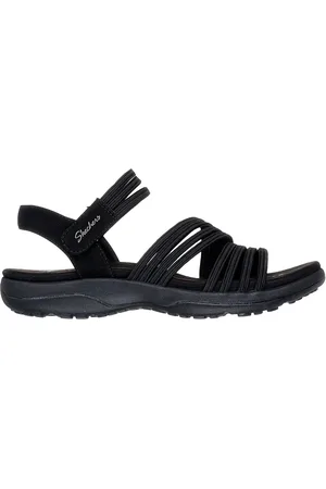 Skechers Sandali Vegan Nere Reggae Slim Coffee Run