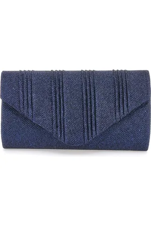 Coveri Clutch da sera con pieghe e brillantini COLLECTION SERA 099
