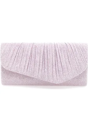 Coveri Pochette Plissé con tracolla a catenina 099 4