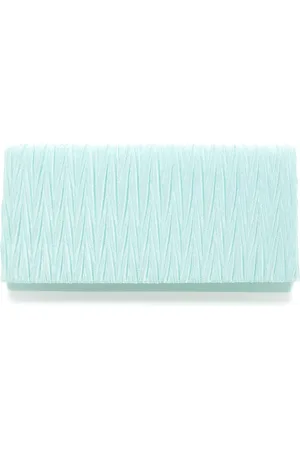 Coveri Borsa da sera azzurra a mano con tracolla rimovibile COLLECTION SERA 099