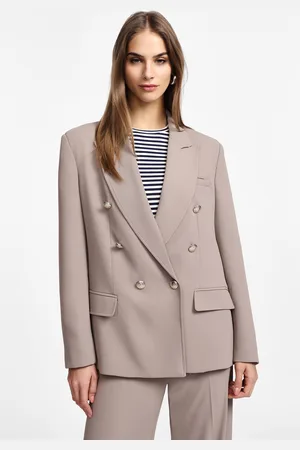 Please Blazer con bottoni doppi e tasche