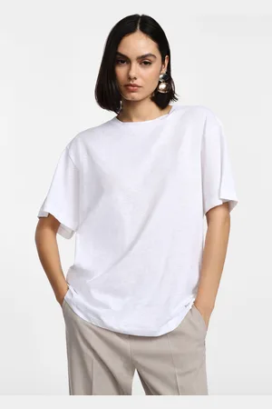 Please T-shirt girocollo maniche corte