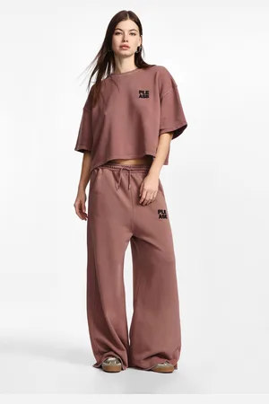 Please Pantaloni jogging a gamba larga con coulisse