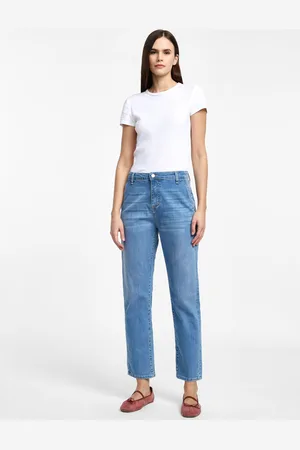 Please Jeans a gamba dritta vita media