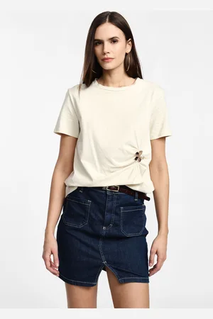 Please T-shirt con maniche corte e dettaglio