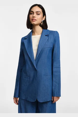 Please Blazer monopetto effetto