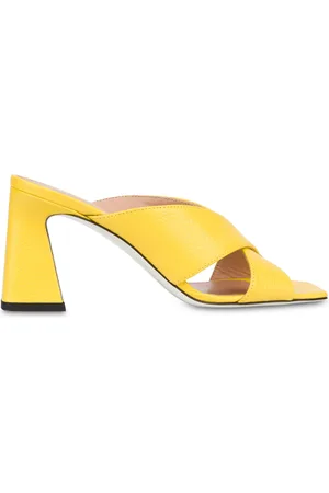 Pollini Mules in vitello granato Camber Sand