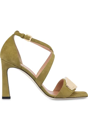 Pollini Sandali in camoscio Bullion
