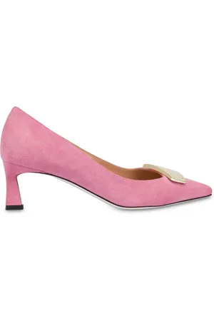 Pollini Pump in camoscio Bullion