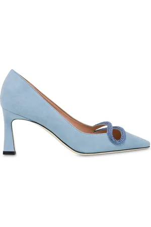 Pollini Décolleté in camoscio Bling Bling