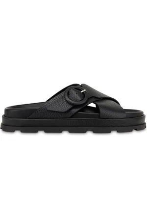 Pollini Sandali flatform in vitello Rosemery