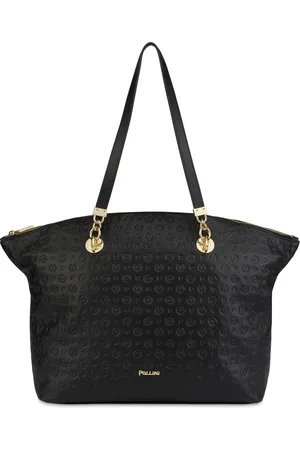 Pollini Tote bag Heritage Logo Embossed