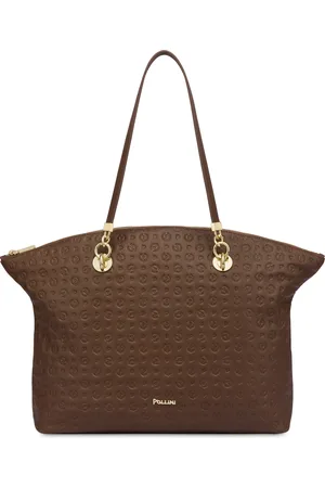 Pollini Tote bag Heritage Logo Embossed