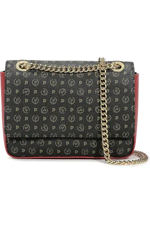 Pollini Borsa a spalla con catena Heritage Logo Classic