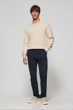 Polo Club® Pantaloni Chino Vanya Blu Marino Con Ricamo