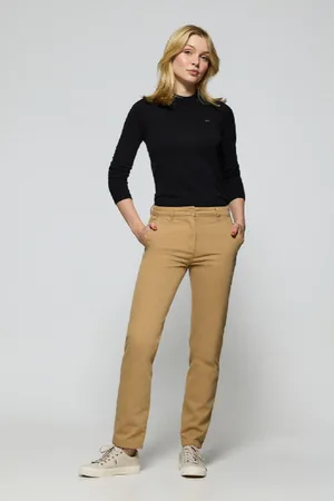Polo Club® Pantaloni Chino May Color Con Ricamo Sulla Tasca Minimal Sulla Tasca