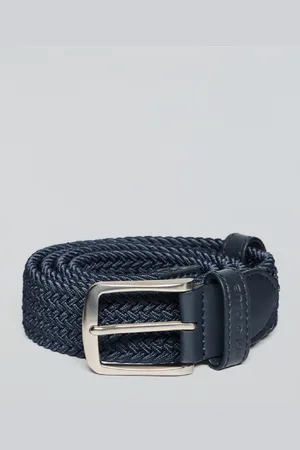 Polo Club® Cintura Intrecciata Blu Marino Baal Con Dettagli