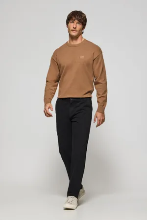Polo Club® Pantaloni Chino Vanya Neri Con Ricamo