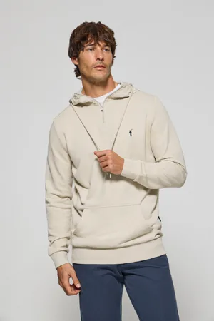 Polo Club® Felpa Con Mezza Cerniera E Cappuccio E Con Ricamo Rigby Go