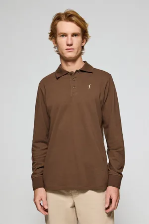 Polo Club® Polo A Maniche Lunghe Con Tre Bottoni In Con Logo Rigby Go