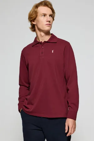 Polo Club® Polo A Maniche Lunghe Con Tre Bottoni In Con Logo Rigby Go