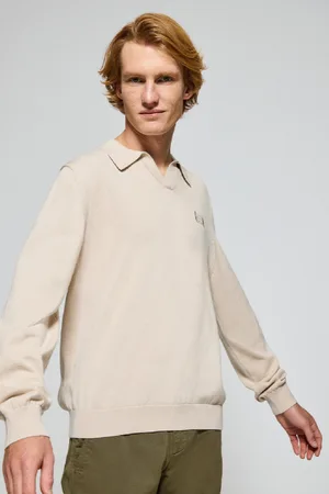 Polo Club® Maglione Martin A Polo Con Scollo A V E Particolare