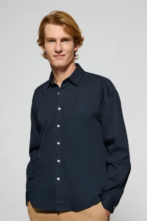 Polo Club® Camicia Loose Fit Blu Marino Con Logo