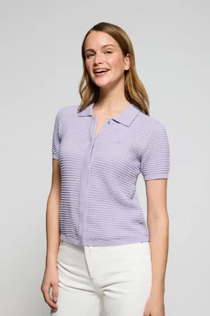 Polo Club® Maglione Lirio In Filo Abbottonata Con Monogramma Ricamato