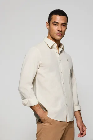 Polo Club® Camicia Regular In Lino-Cotone Con Ricamo Rigby Go