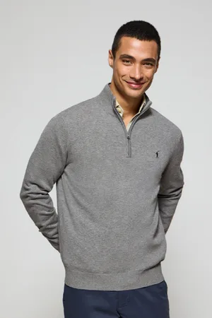 Polo Club® Maglione In Filo Con Cerniera E Logo Ricamato Rigby Go