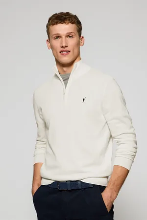 Polo Club® Maglione In Filo Con Cerniera E Logo Ricamato Rigby Go