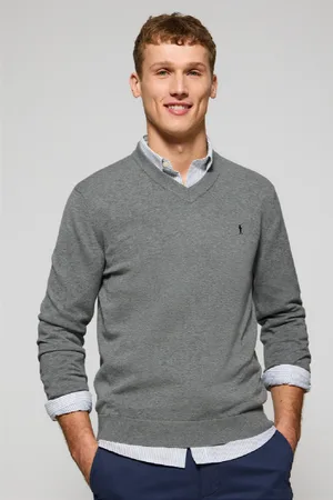 Polo Club® Maglione In Filo Con Scollo A V E Ricamo Rigby Go