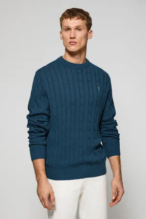 Polo Club® Maglione Intrecciato A Girocollo E Ricamo Rigby Go
