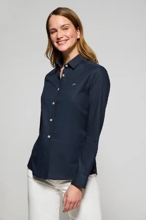 Polo Club® Camicia Regular Fit Blu Marino Con Ricamo