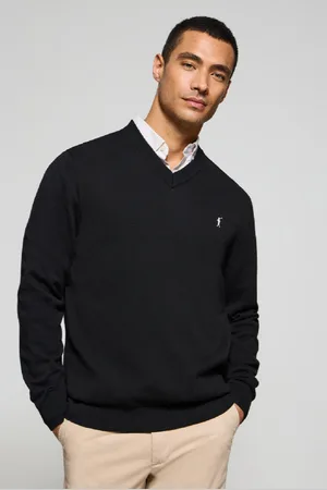 Polo Club® Maglione In Filo Con Scollo A V E Ricamo Rigby Go