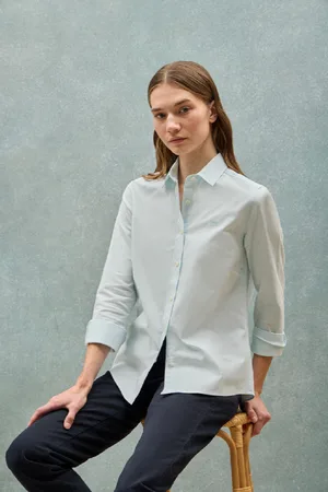 Polo Club® Camicia A Righe Color Con Logo Ricamato