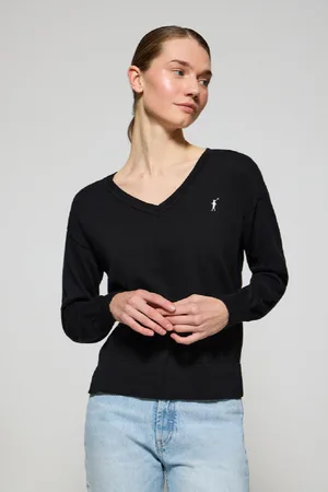 Polo Club® Maglione In Filo Con Scollo A V E Logo Ricamato Rigby Go