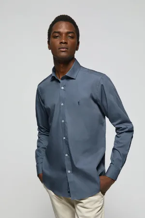 Polo Club® Camicia Slim In Popeline Con Logo Rigby Go